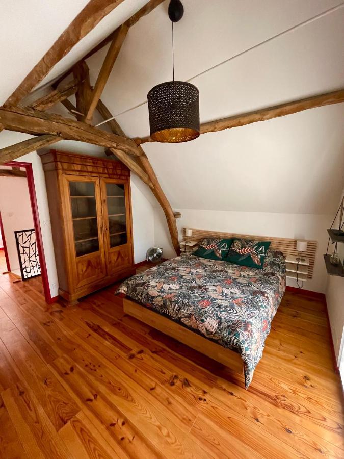 Maison De Campagne, Gite Rouge Brigne Extérieur photo
