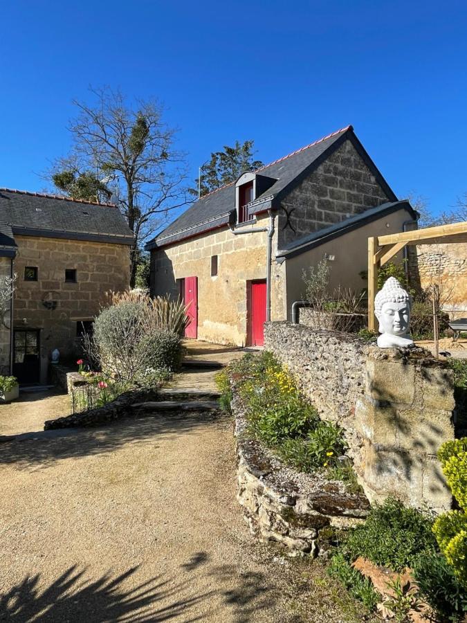 Maison De Campagne, Gite Rouge Brigne Extérieur photo
